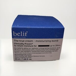 NIB Belif  The True Cream - Face Moisturizing Bomb  1.68oz Full Size
